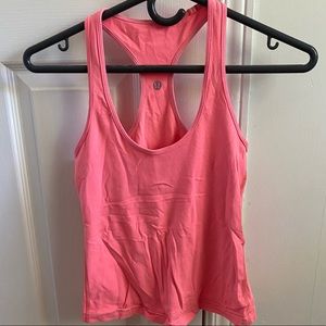 Lululemon cropped reversible racerback tank top